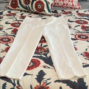 Ann Taylor Women's White Capri Pants